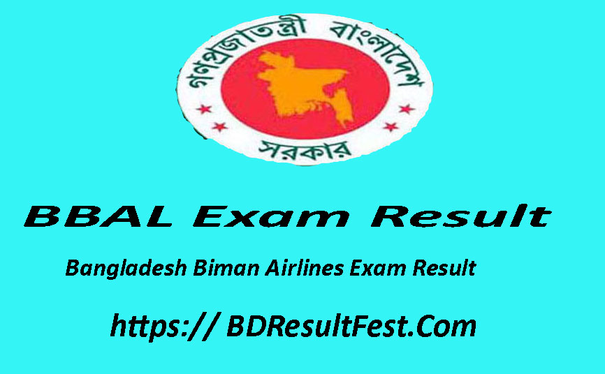 BBAL Exam Result 2023- www.bbal.teletalk.com.bd Result