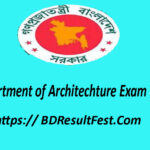 Department of Architecture Exam Result 2023