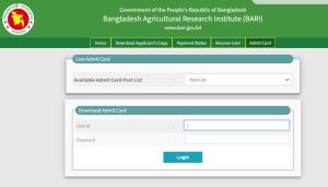 www.bari.teletalk.com.bd admit Card 2024