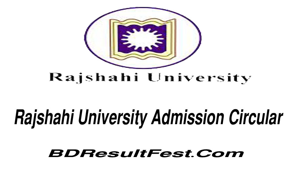 Rajshahi University Admission Circular 2024- www.ru.ac.bd